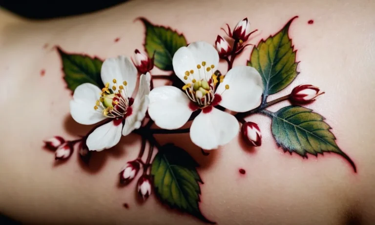 Hawthorn Flower Tattoo Meaning: A Comprehensive Guide