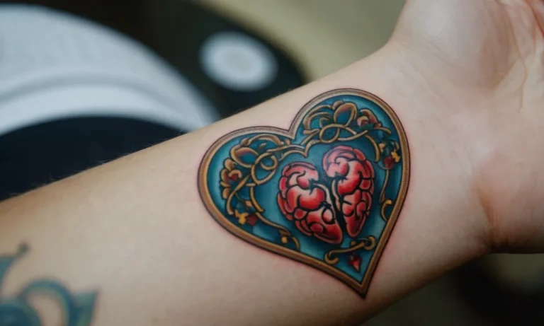 Heart And Brain Tattoo Meaning: Exploring The Symbolism Behind These Powerful Designs