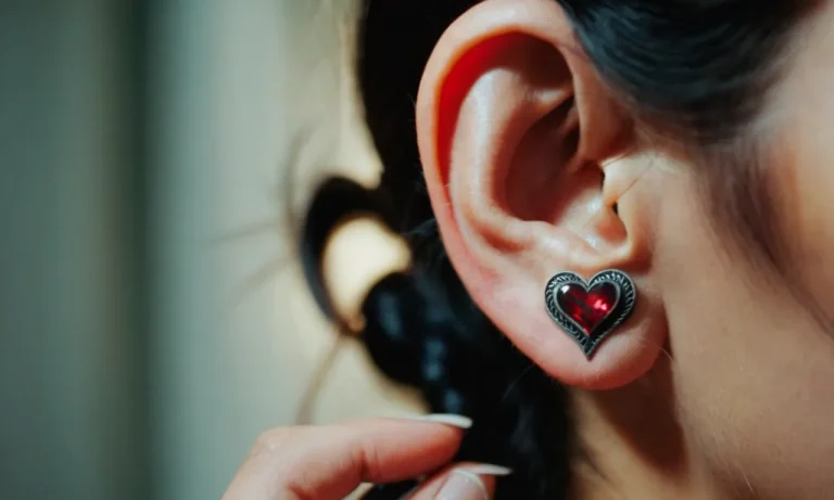 Heart Tattoo Behind Ear Meaning: A Comprehensive Guide