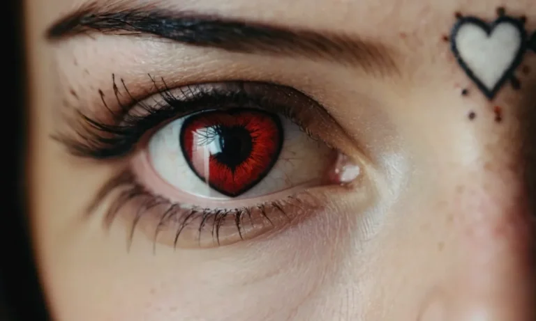 Heart Tattoo Under Eye Meaning: A Comprehensive Guide