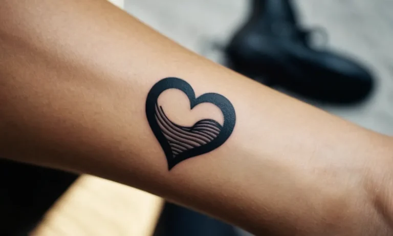 Heart Wave Tattoo Meaning: A Comprehensive Guide