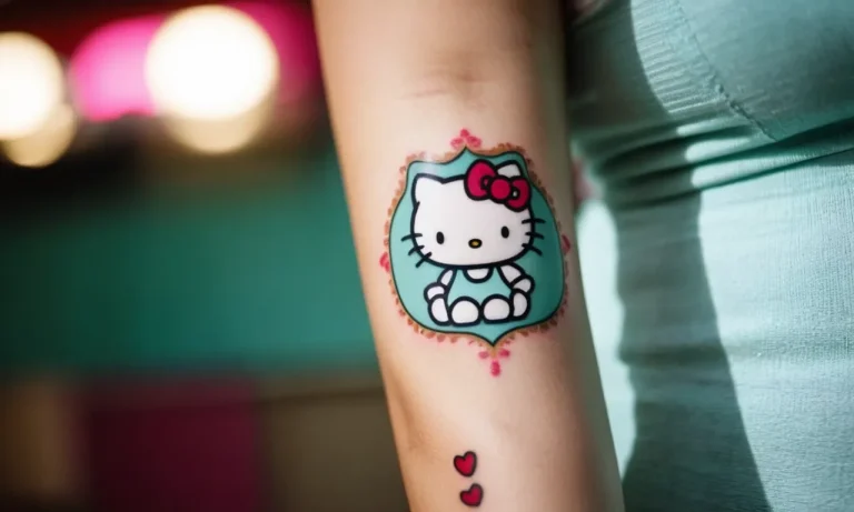 Hello Kitty Tattoo Meaning: Exploring The Symbolism Behind The Iconic Character