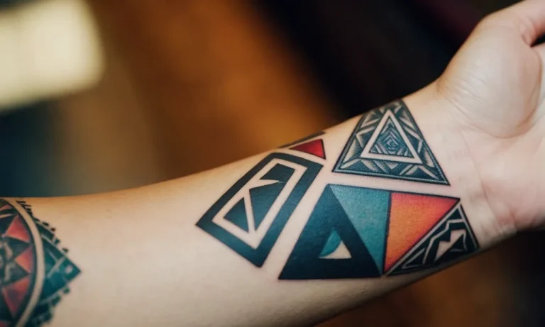 Hipster Triangle Tattoo Meaning: A Comprehensive Guide