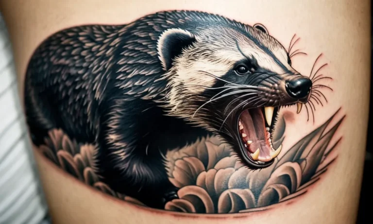 Honey Badger Tattoo Meaning: Exploring The Symbolism Behind This Fierce Creature
