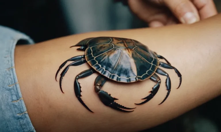 Horseshoe Crab Tattoo Meaning: Exploring The Symbolism Behind This Unique Design