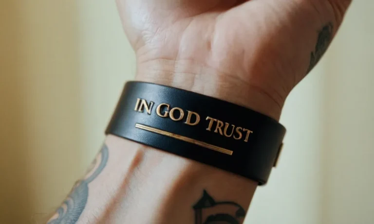 In God We Trust Tattoo Meaning: A Comprehensive Guide