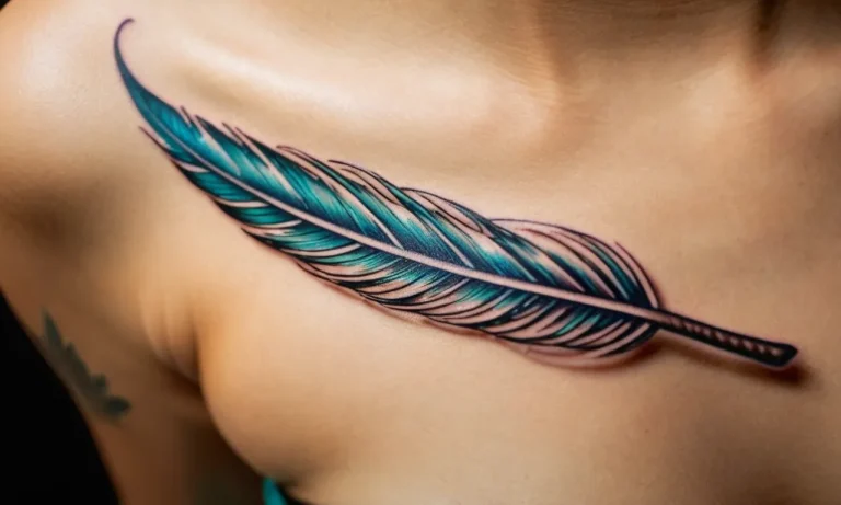 Infinity Feather Tattoo Meaning: A Comprehensive Guide