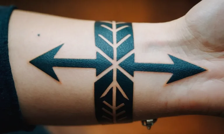 Inguz Tattoo With Arrow Meaning: A Comprehensive Guide