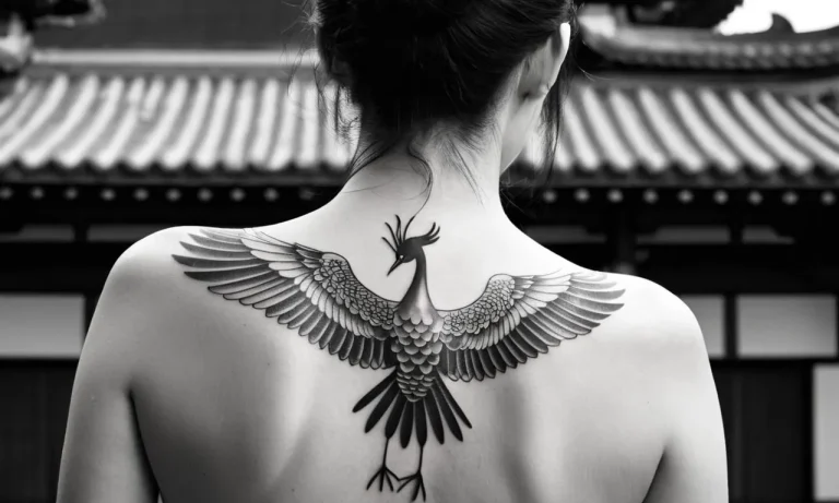 Japanese Crane Tattoo Meaning: A Comprehensive Guide