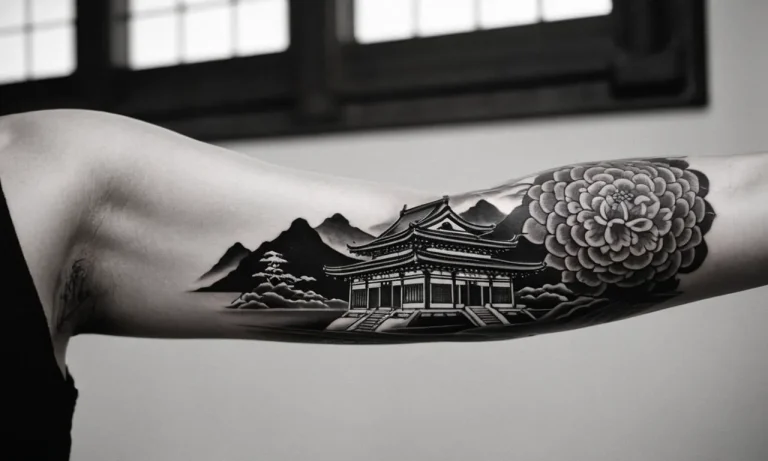 Japanese Temple Tattoo Meaning: Exploring The Symbolism And Cultural Significance