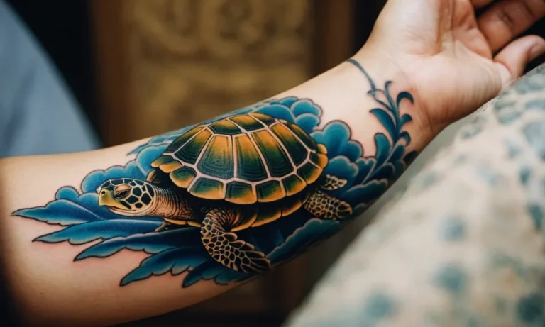Japanese Turtle Tattoo Meaning: Exploring The Symbolism And Cultural Significance