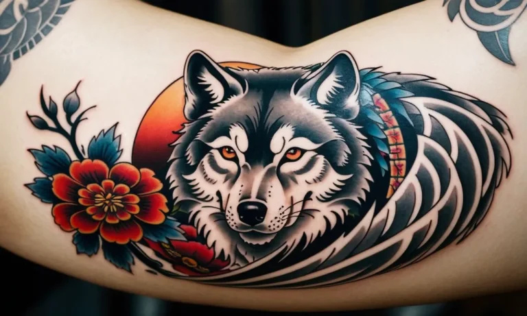 Japanese Wolf Tattoo Meaning: Exploring The Symbolism And Cultural Significance