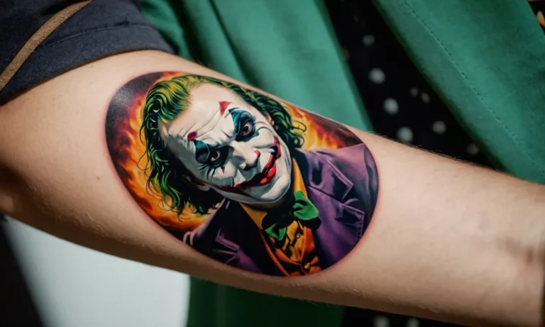 Joker Tattoo Meaning: Unveiling The Symbolism Behind The Iconic Villain