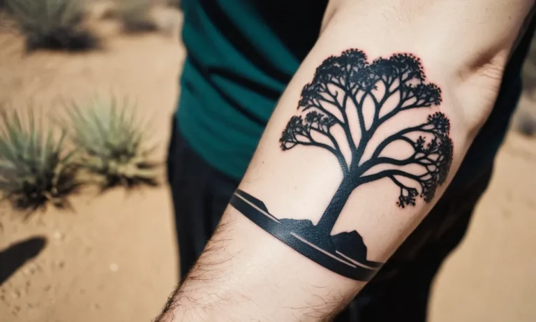 Joshua Tree Tattoo Meaning: Exploring The Symbolism Behind This Iconic Desert Plant