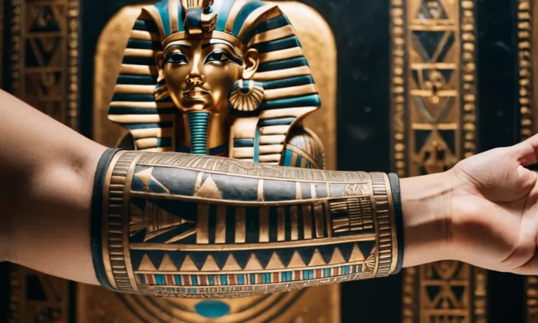 King Tut Tattoo Meaning: Uncovering The Secrets Of Ancient Egyptian Ink
