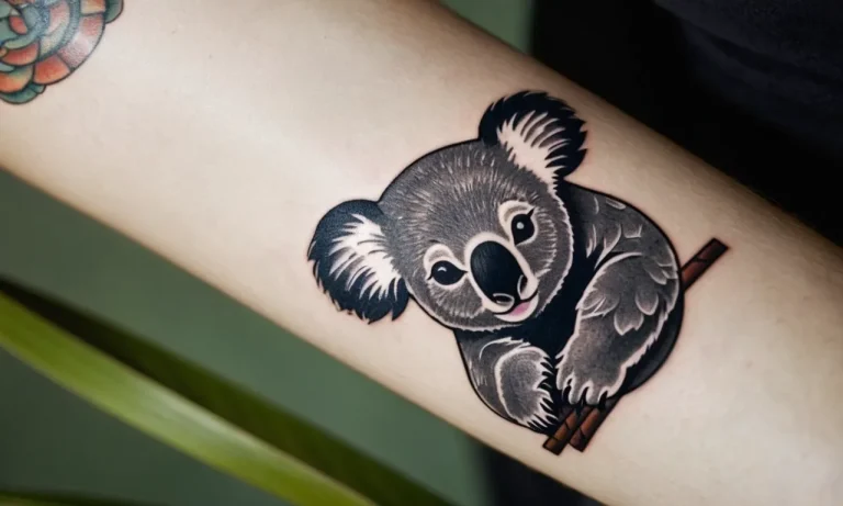 Koala Tattoo Meaning: Exploring The Symbolism Behind This Unique Design