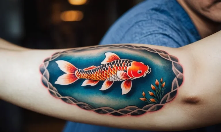 Koi Fish Tattoo Meaning: Exploring The Symbolism And Cultural Significance