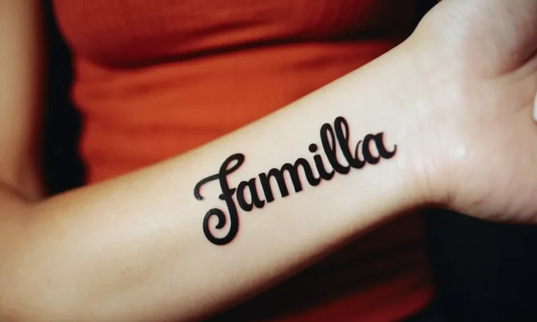 La Familia Tattoo Meaning: A Comprehensive Guide