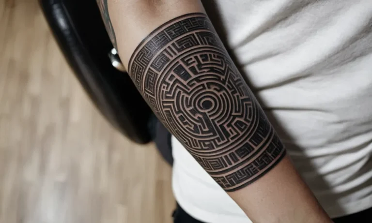 Labyrinth Tattoo Meaning: Unveiling The Symbolism Behind This Intricate Design