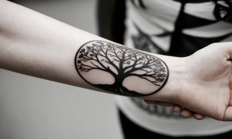 Leafless Tree Tattoo Meaning: Exploring The Symbolism Behind This Unique Design