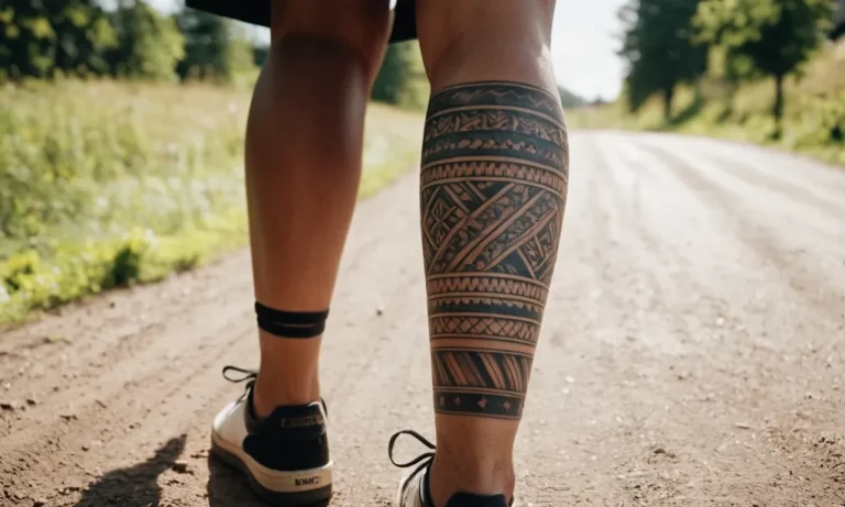 Leg Band Tattoo Meaning: Exploring The Symbolism And Significance