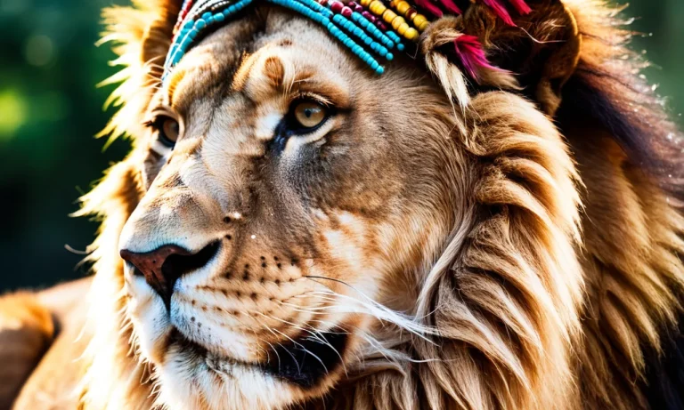 Lion With Indian Headdress Tattoo Meaning: A Comprehensive Guide