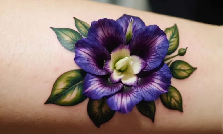 Lisianthus Tattoo Meaning: Exploring The Symbolism Behind This Captivating Floral Design