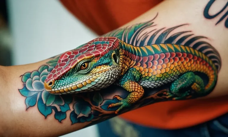 Lizard Tattoo Meaning: Exploring The Symbolism And Significance