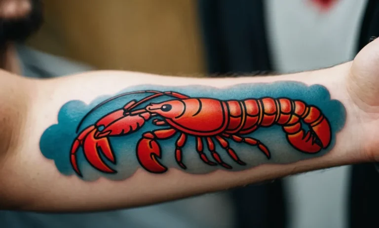 Lobster Tattoo Meaning: Exploring The Symbolism Behind This Unique Design