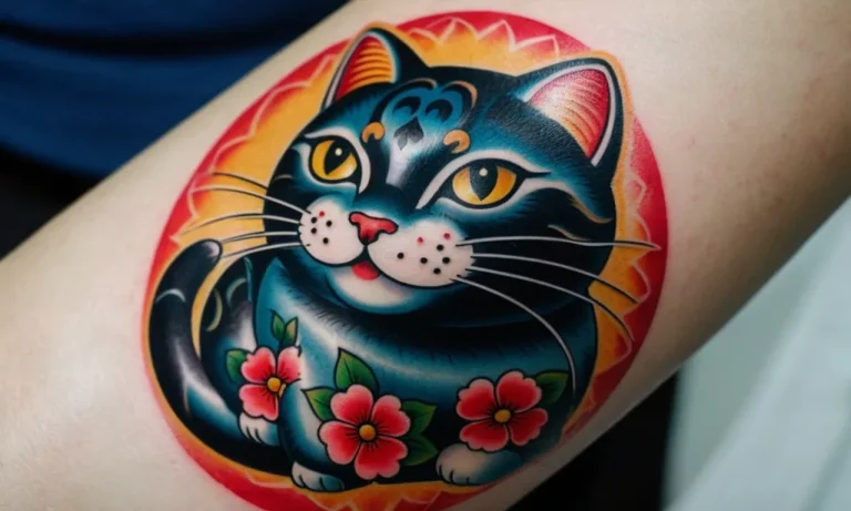 Lucky Cat Tattoo Meaning: Unveiling The Symbolism Behind This Iconic Design
