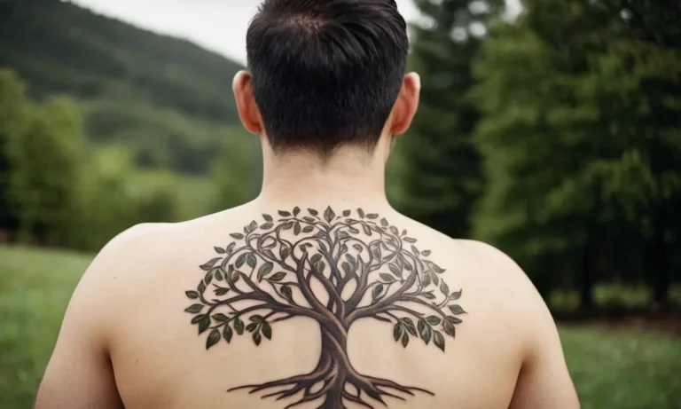 Male Tree Of Life Tattoo Meaning: A Comprehensive Guide