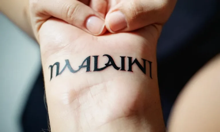 Malin Tattoo Meaning: Unveiling The Symbolism Behind This Intriguing Design