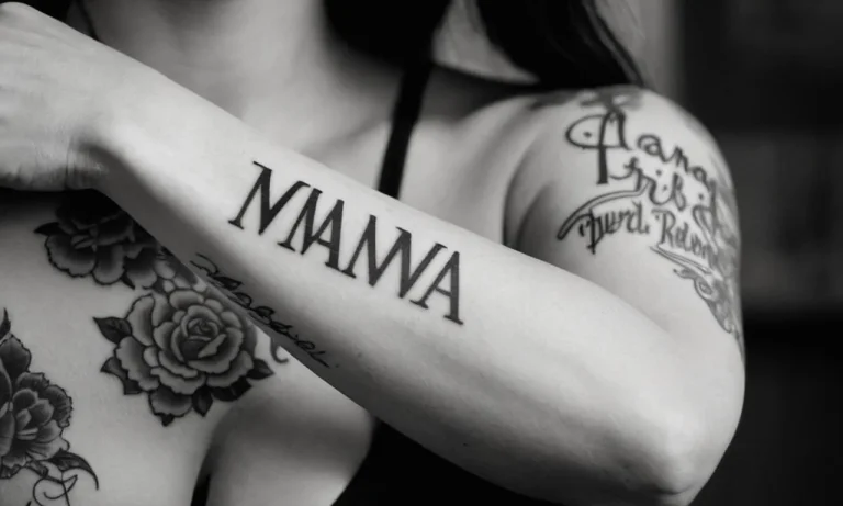 Mama Tried Tattoo Meaning: Exploring The Significance Behind Merle Haggard’S Iconic Song