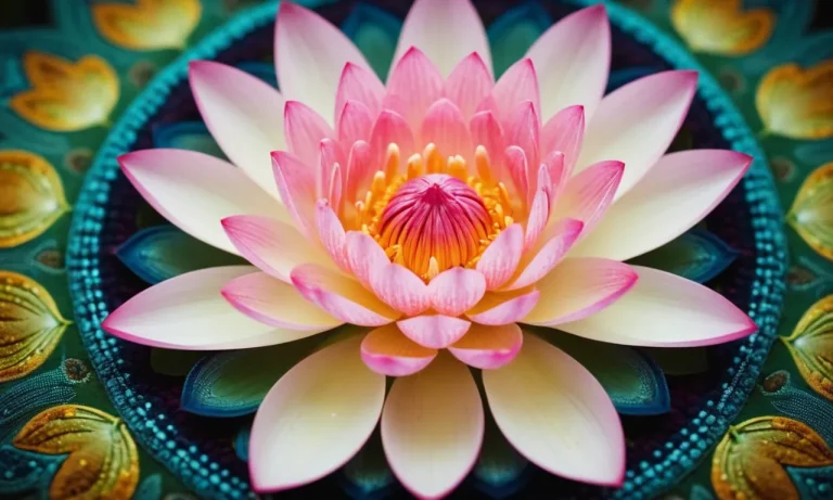 Unveiling The Profound Meaning Of The Mandala Lotus Flower
