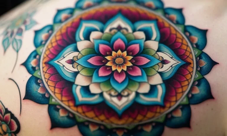 Mandala Lotus Flower Tattoo Meaning: A Comprehensive Guide