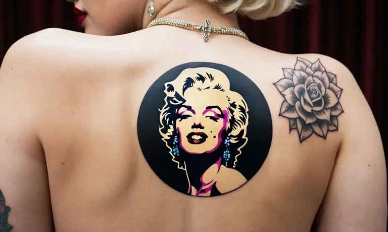 Marilyn Monroe Tattoo Meaning: Uncovering The Symbolism Behind Her Iconic Ink