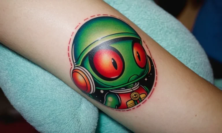 Marvin The Martian Tattoo Meaning: Exploring The Symbolism Behind This Iconic Character