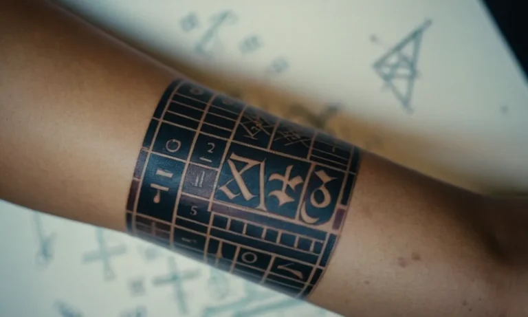 Math Tattoos With Meaning: A Comprehensive Guide