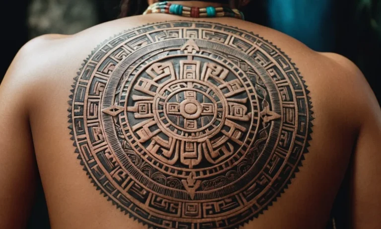 Mayan Tattoo Meaning: Unveiling The Symbolism Behind Ancient Body Art