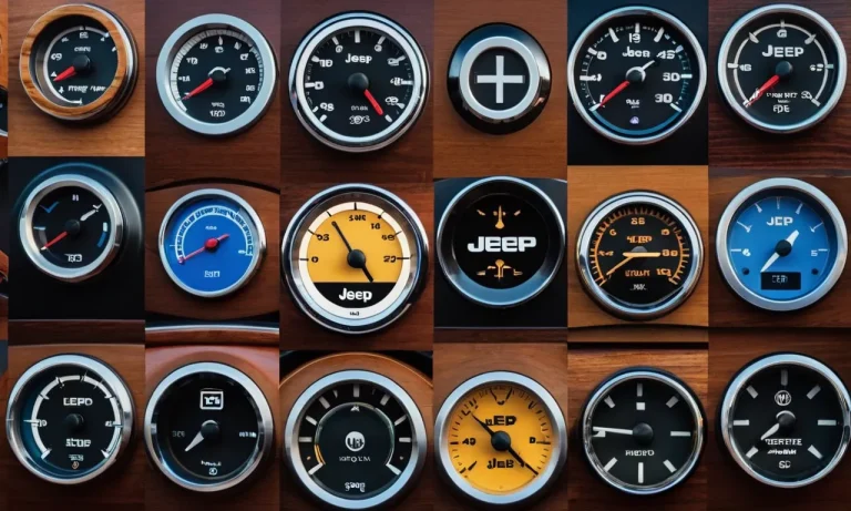 Decoding The Jeep Dashboard Symbols: A Comprehensive Guide
