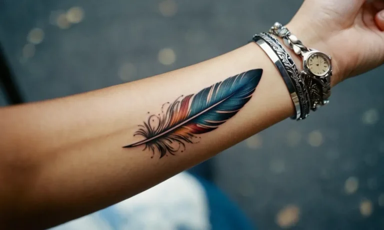 The Profound Meaning Of A Feather Tattoo: A Comprehensive Guide