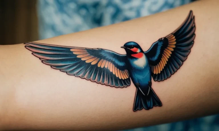 The Symbolic Meaning Of Swallow Tattoos: A Comprehensive Guide