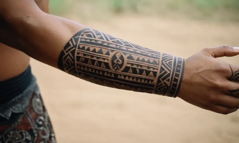 Meaning Of Simple Tribal Forearm Tattoos: A Comprehensive Guide