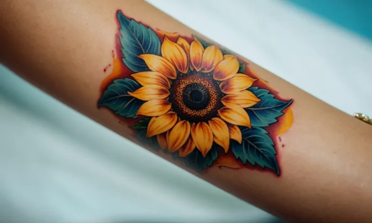 The Meaning Of Sunflower Cross Tattoos: A Comprehensive Guide