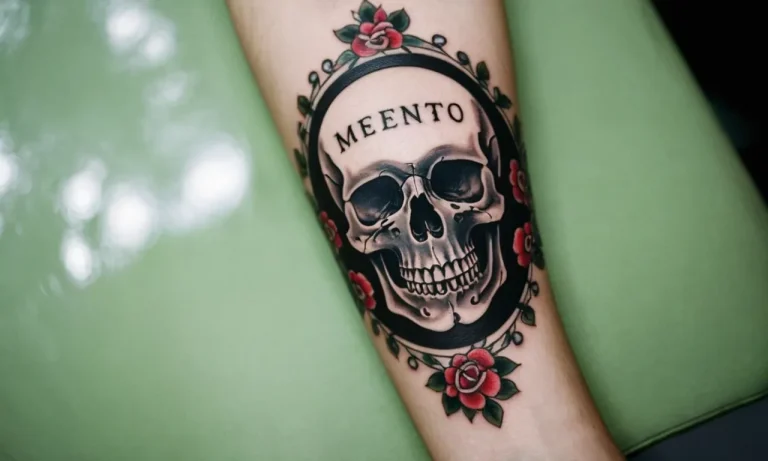 Memento Mori Meaning Tattoo: A Comprehensive Guide
