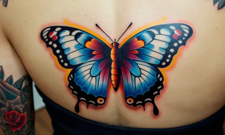 Unveiling The Profound Meaning Behind Men’S Butterfly Tattoos