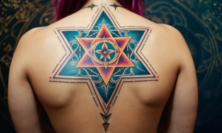 Merkaba Tattoo Meaning: Unveiling The Symbolism Behind This Sacred Geometry