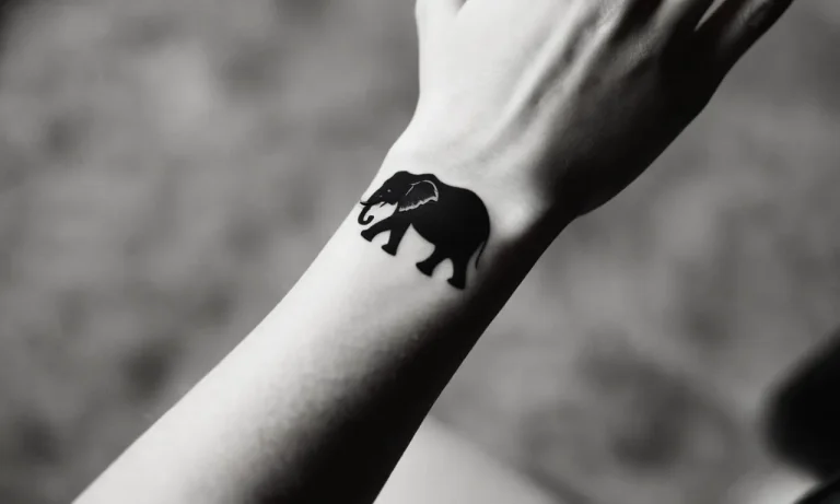 Miscarriage Tattoo Elephant Meaning: A Comprehensive Guide