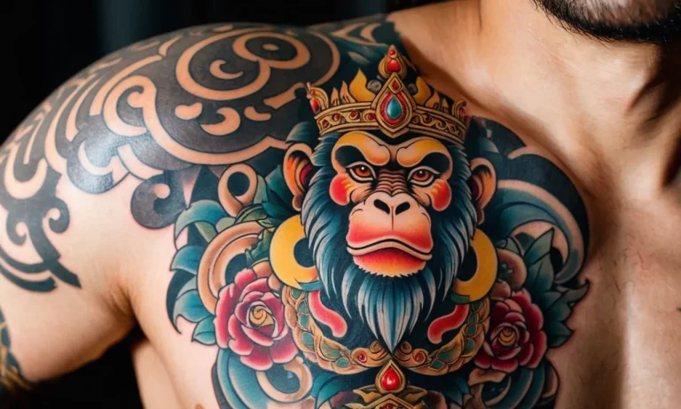 Monkey King Tattoo Meaning: Exploring The Symbolism And Cultural Significance