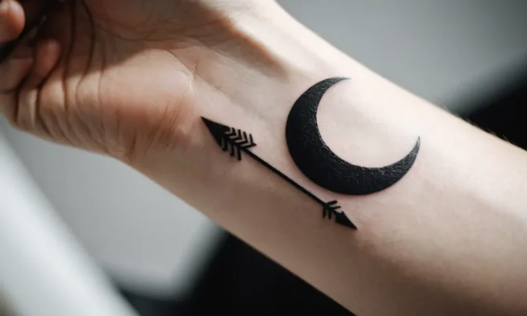 Moon And Arrow Tattoo Meaning: Unveiling The Symbolism Behind This Captivating Design